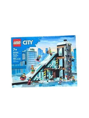 LEGO City Ski And Climbing Center Set #60366-1045 Pcs-NEW